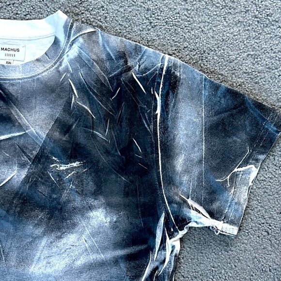 MACHUS IIIIII Spray Tee - Size XXL - Excellent Condition - RARE  Streetwear Art - Picture 7 of 8